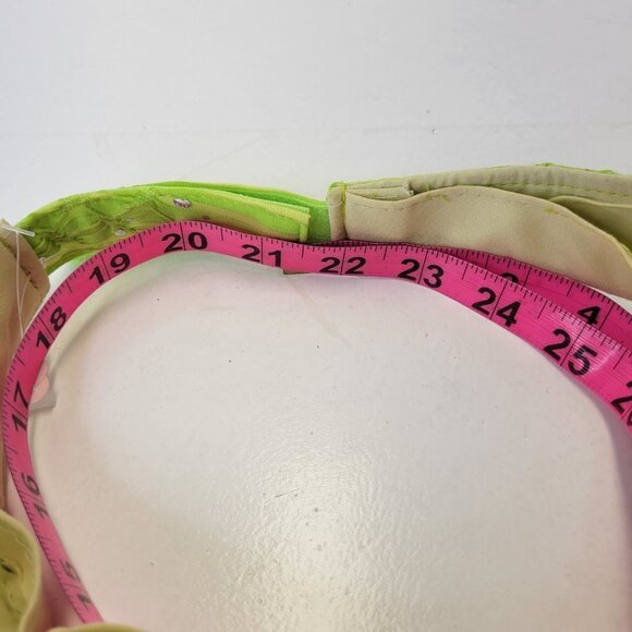 LADIES Fashion Glitter Sequin  Velcro Green Visor Golf Travel Cap Headwear - Picture 14 of 16